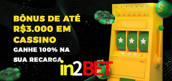 in2bet melhor bônus de depósito