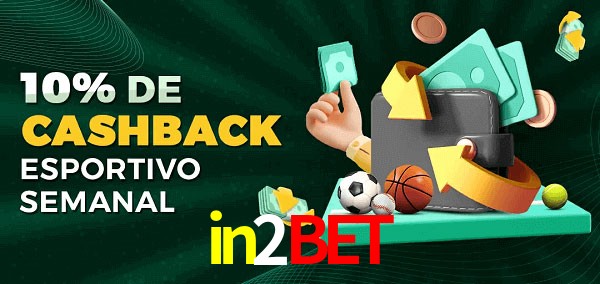 10% de bônus de cashback na in2bet